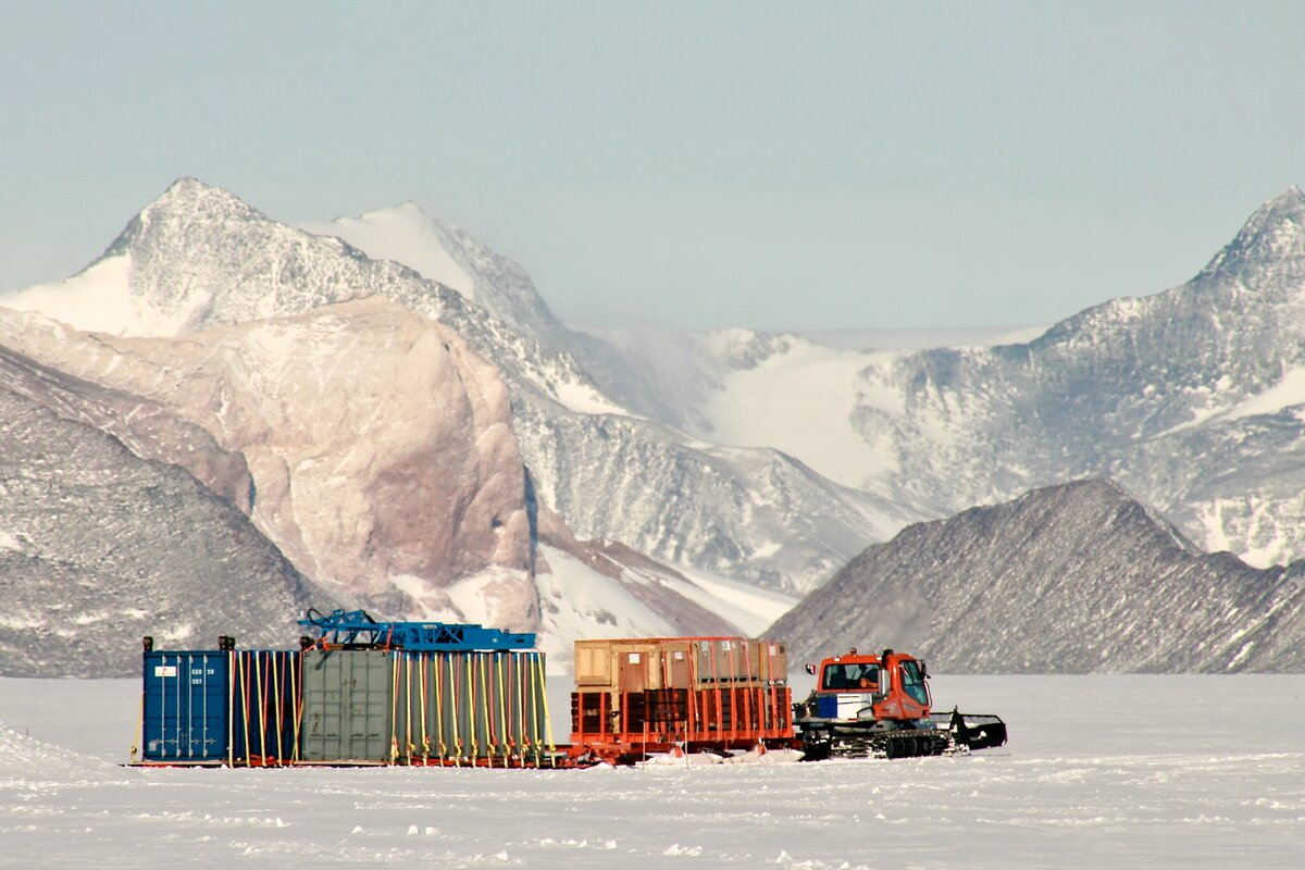 68 tonne of cargo delivered to Sub-glacial Lake Ellsworth