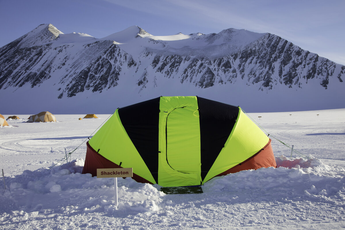 ALE guest clam tents are named after polar explorers